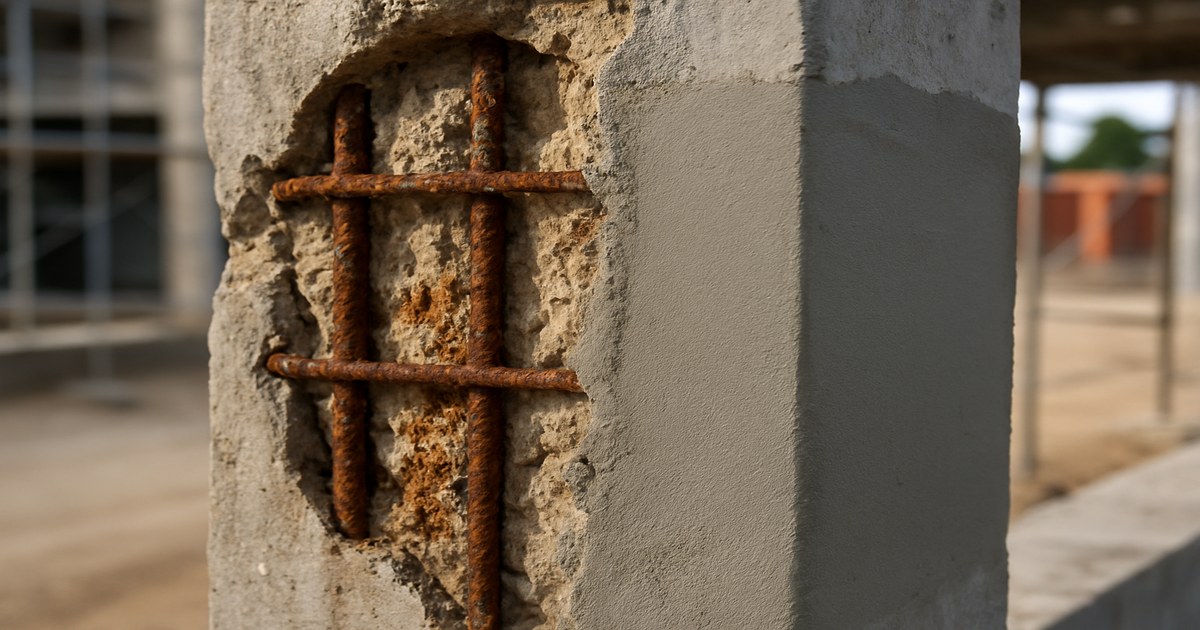 Concrete Corrosion Repair: Rebar Spalling