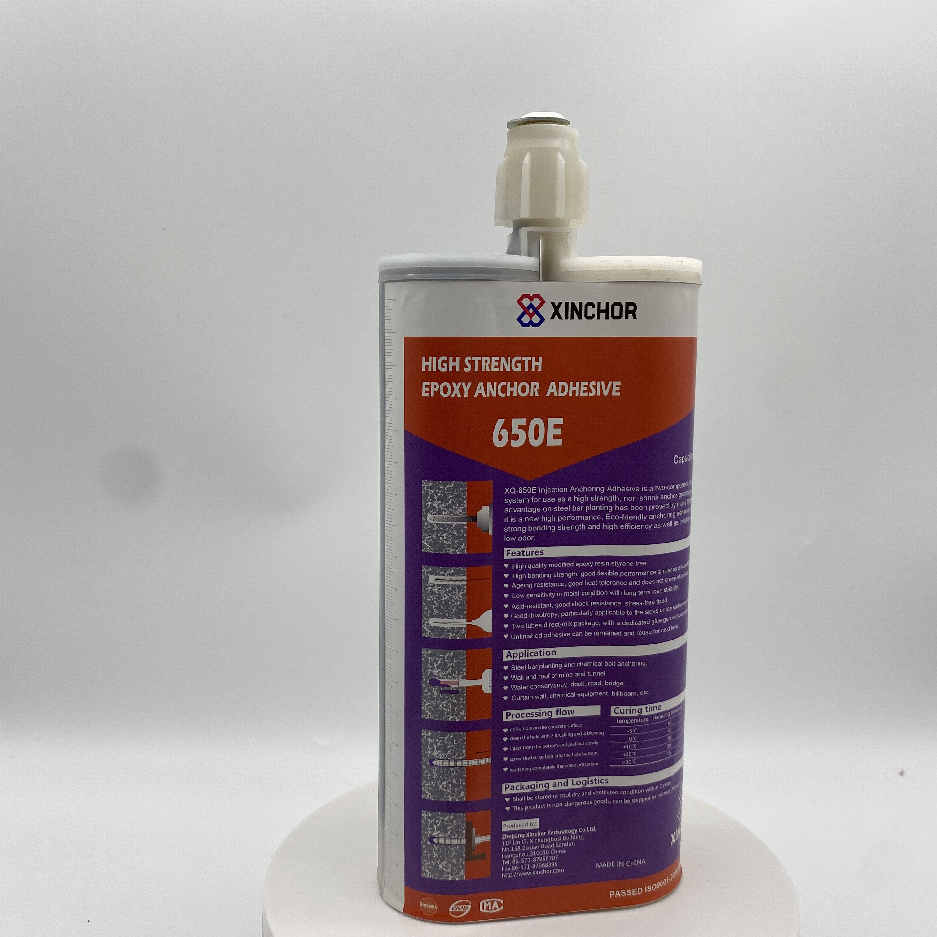 650ml Chemical Anchor: Fast-Set Vinyl Ester Guide